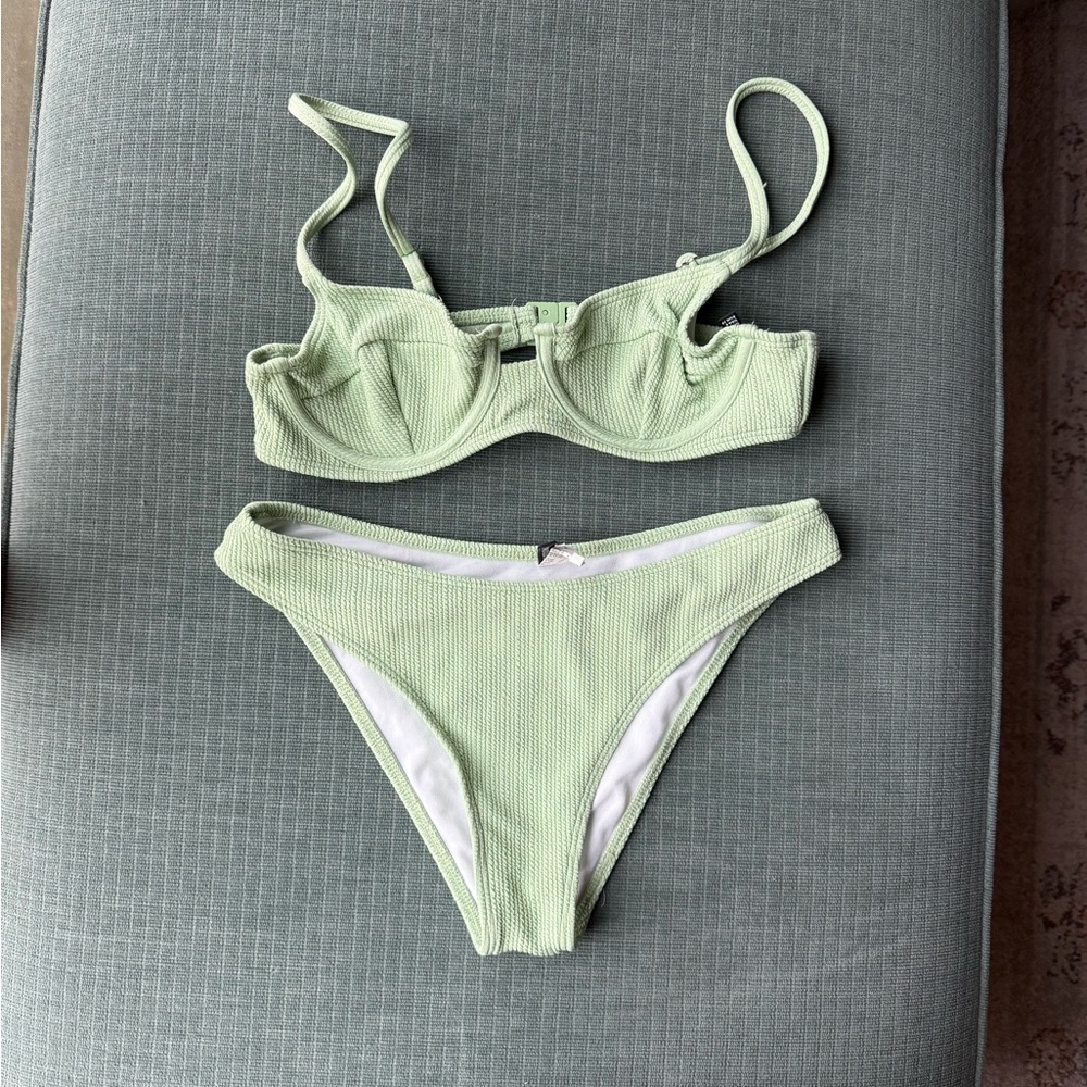 Green bikini